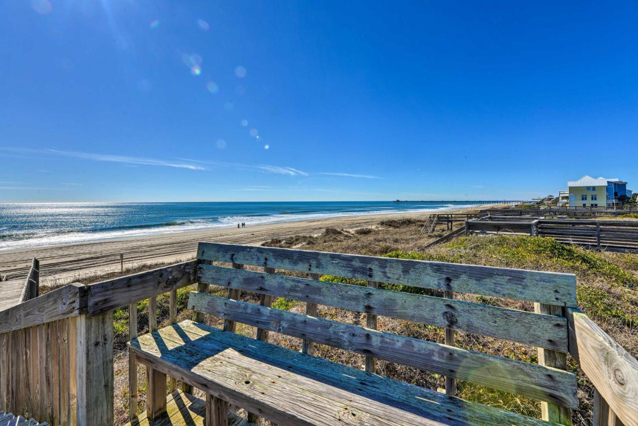 West Of The Moon Ocean Apt With Beach Access! Emerald Isle Exterior photo